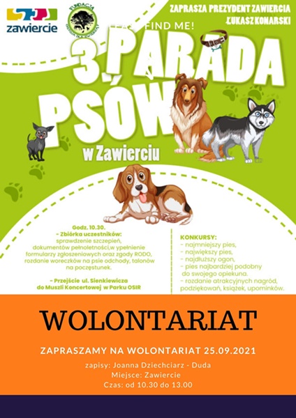 WOLONTARIAT parada